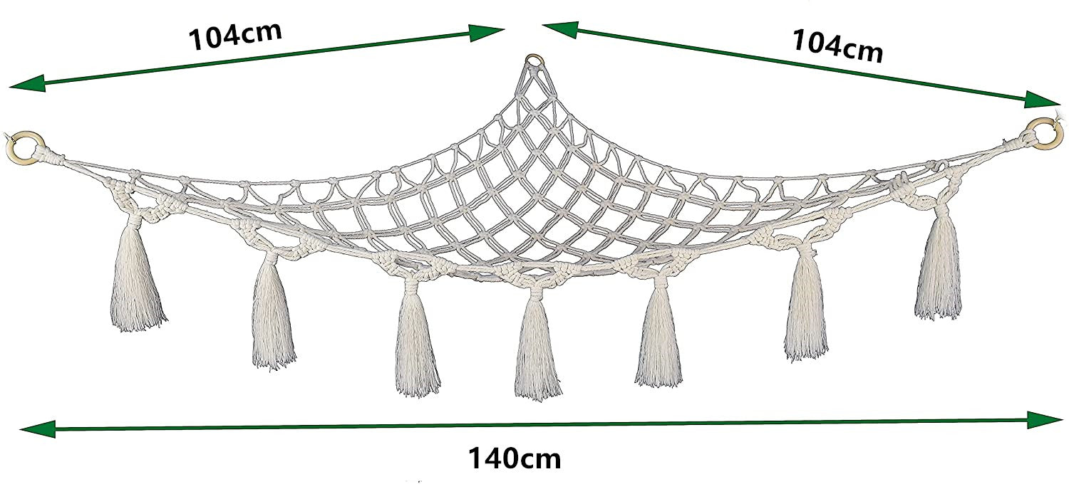 Soft Large Toy Hammock Mesh Net Bedroom Nursery Toys Storage Teddy Bear