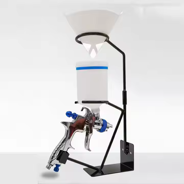 Spray Gun Holder Gravity Feed Paint Spray Gun Stand Strainer Holder