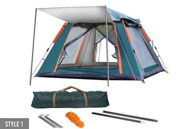 LESBJFDM Eisfischerzelt Für 3-5 Personen - Pop-Up Design Wasserdicht