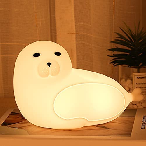 Kids Night Light Sea Lion 7 Colors LED Light