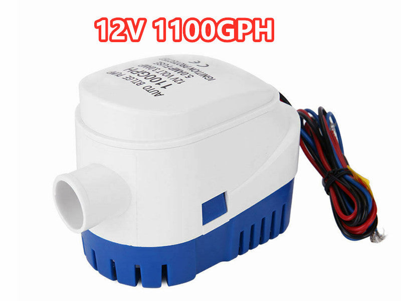 12V Bilge Pump Boat Automatic 1100GPH Submersible