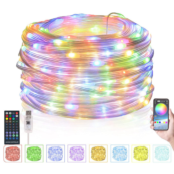 2M Smart LED String Lights RGBIC Strip