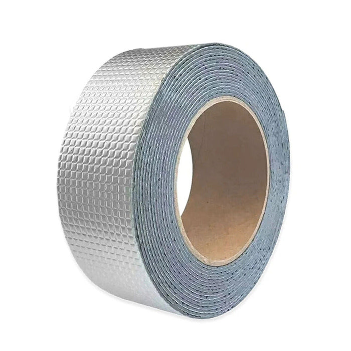 5cmx5M Waterproof Tape Butyl Seal Rubber Roof Repair Aluminum Foil Tape