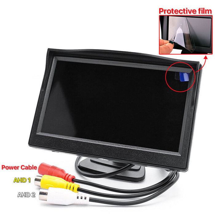 5 Inch Wireless Reverse Camera Kit with Monitor & Night Vision
