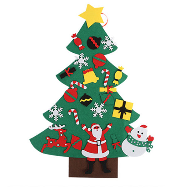 DIY Felt Christmas Tree Set