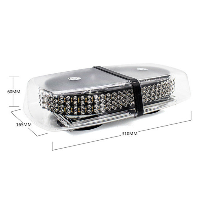 Amber 240 LED Beacon Strobe Emergency Flashing Light Warning Lamp Truck