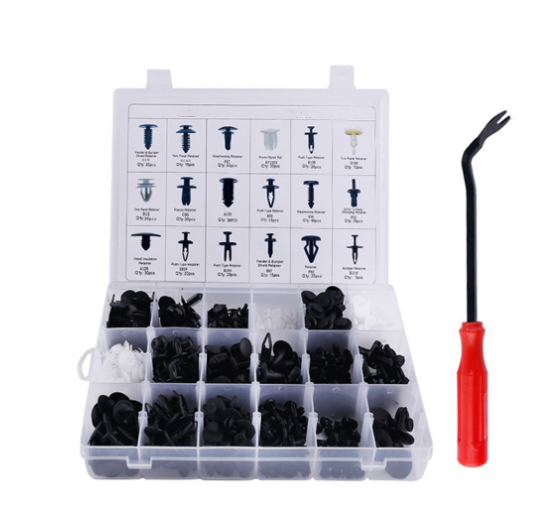 415pcs Car Body Push Retainer Pin Rivet Trim Plastic Clips