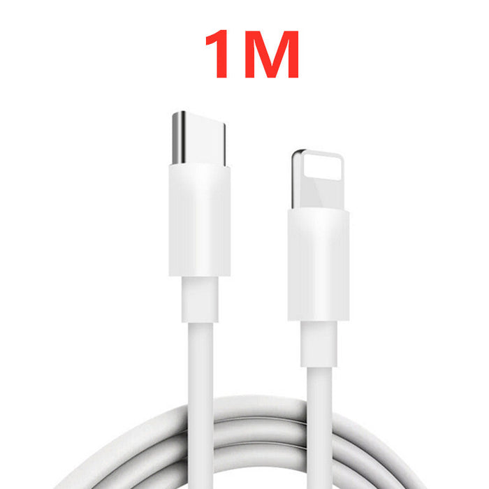 27W PD QC Fast Charging Lightning To USB Type C Cable iPhone iPad