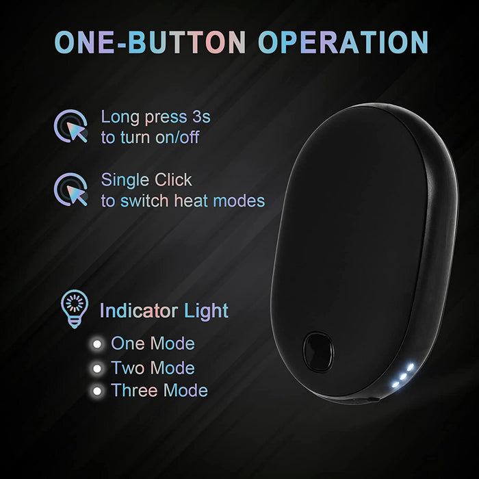 10000mAh Mini Power Bank Hand Warmer Hand Heater