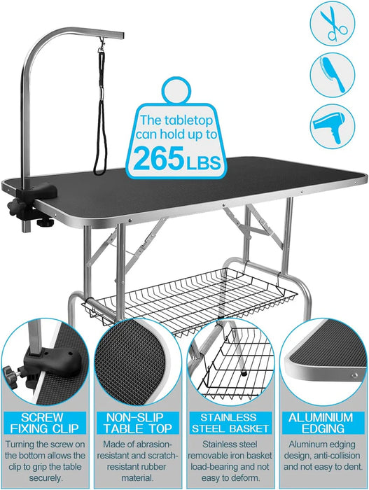 Large Pet Dog Grooming Table