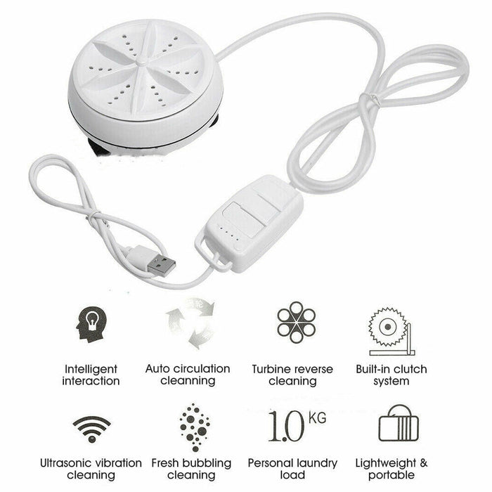 Mini Washing Machine Ultrasonic Turbine Washing Machine