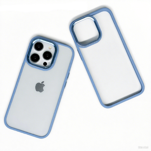 Phone case with Apple logo on a white background