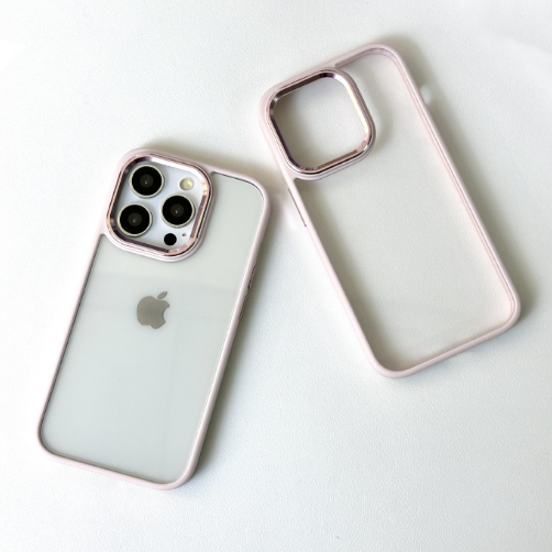 Phone case with Apple logo on a light gray background