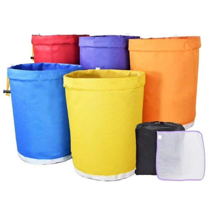 5 Pieces 5 Gallon Filter Bag Oxford Cloth Reusable Household Food Filter Bag