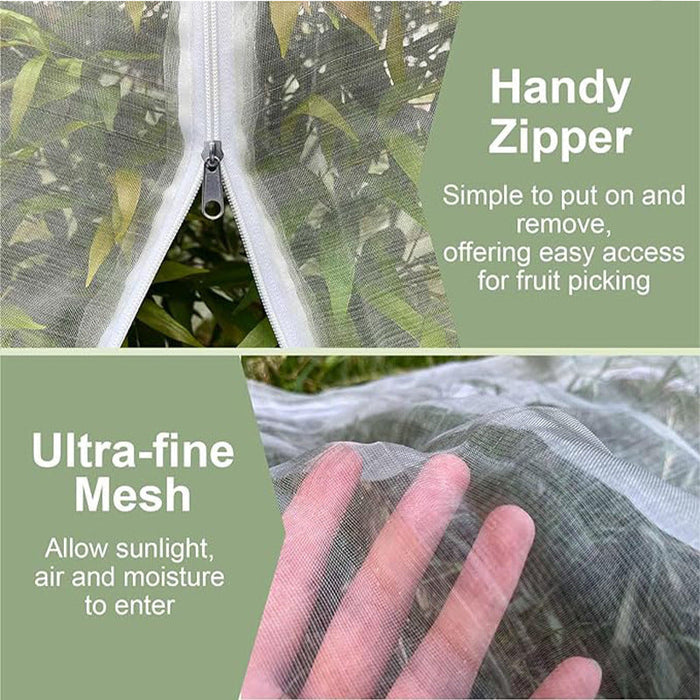 2x Garden Netting Bags 0.7M*1M