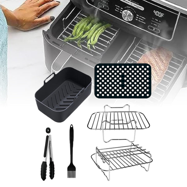 Air Fryer Rack Accessories for Ninja Dual AF300UK & AF400UK — Off The Back