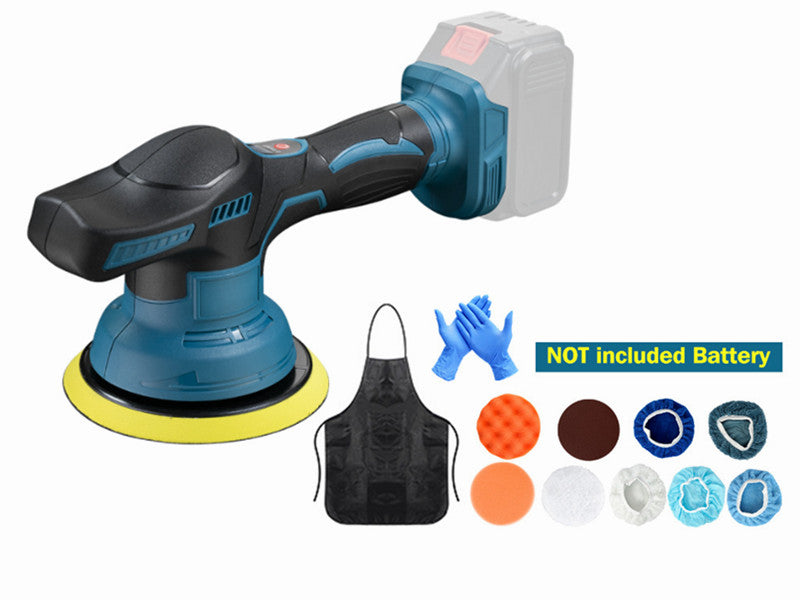 Cordless Rotary Car Polisher for Makita 18V Battery 8-Speed 500W Buffer