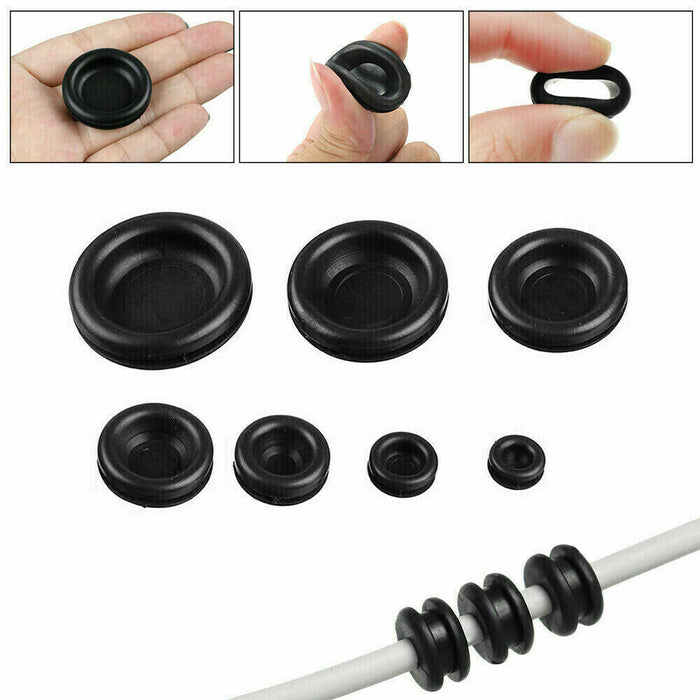 200Pcs Auto Rubber Grommet Assortment Set