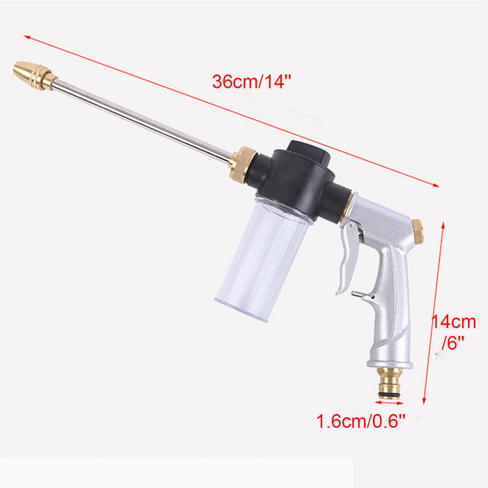 High Pressure Car Wash Foam Gun Washer Cleaner Lance Cannon Sprayer Bottle Kits