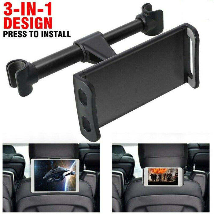Universal Car Headrest Tablet & Phone Mount Holder