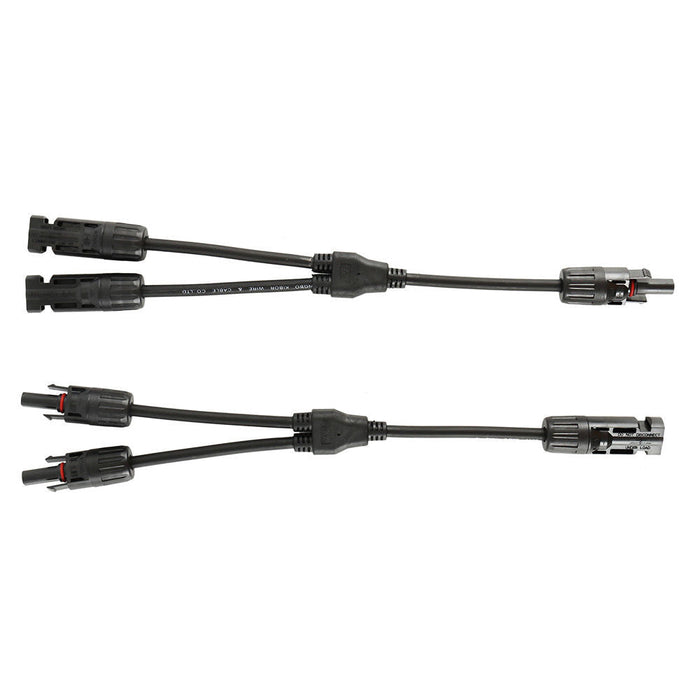 MC4 Y Branch Connectors Cable Solar Panel Cables Connector MC4 Cable Connector