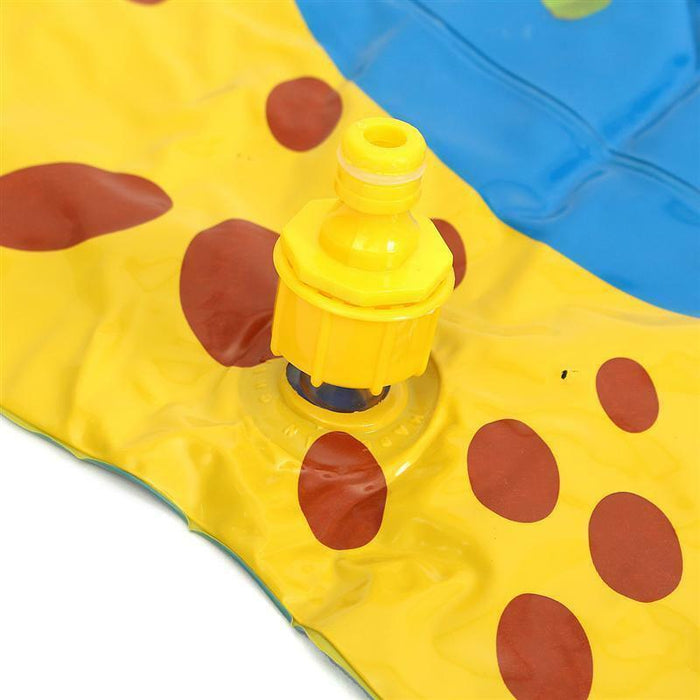 Outdoor Water Play Mat Sprinkler Kids Toy Activity Toddlers Baby Pool Fun New