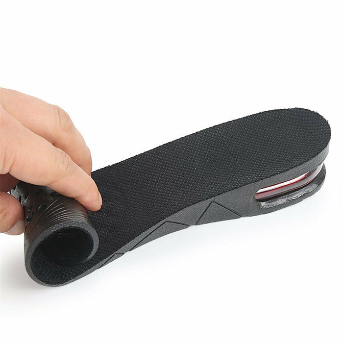 Four Layer 9CM Shoe Lift Height Increase Insoles Foam Pads Heel Insert Taller