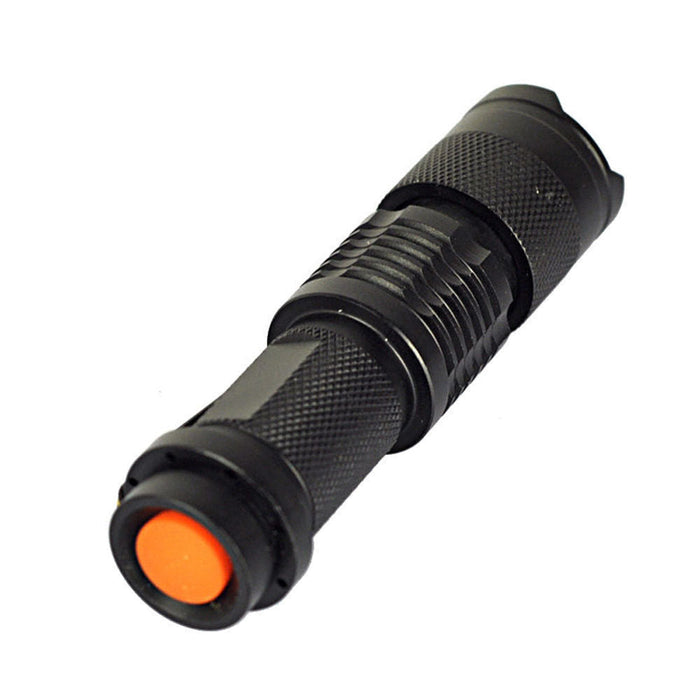 CREE Q5 LED Zoomable Focus Bright Flashlight Torch 220LM Light