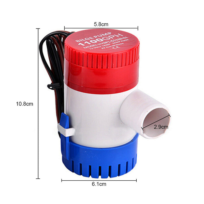 12V Bilge Pump 1100GPH
