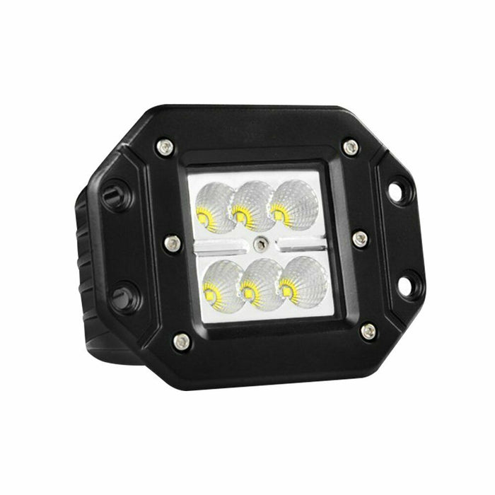 2 x 4inch LED Work Light Bar Flood 12V 24V 5" Lamp