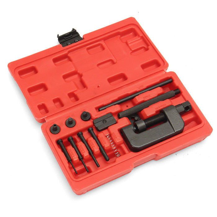 Motorcycle Chain Breaker & Rivet Tool Kit for Bike & Motorbike Chains