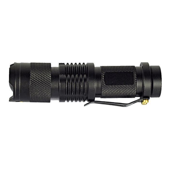 CREE Q5 LED Zoomable Focus Bright Flashlight Torch 220LM Light