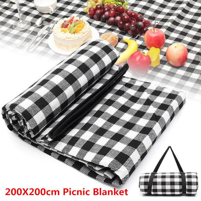 200X200cm Picnic Blanket Rug Mat