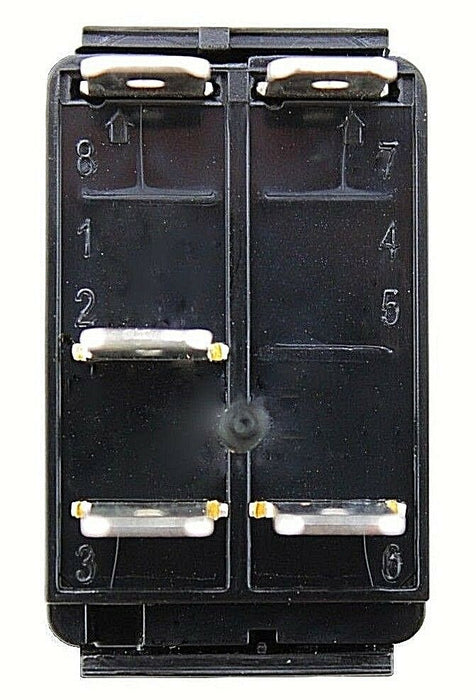 Rocker Switch SPOT LIGHTS - Blue - LED 4x4 Boat Caravan Marine 12v