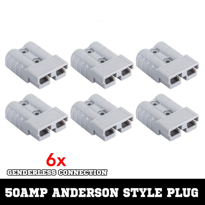 6x Anderson Plug 50AMP