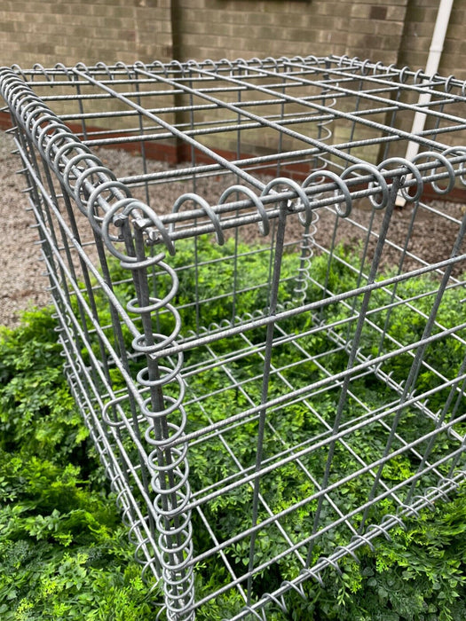 Gabion Baskets Garden Mesh Cages Wire Stone