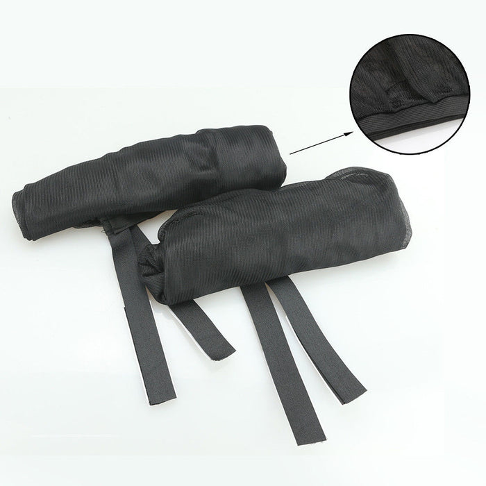 2x Universal Sun Shades Rear Side Seat Car Window Socks Protection