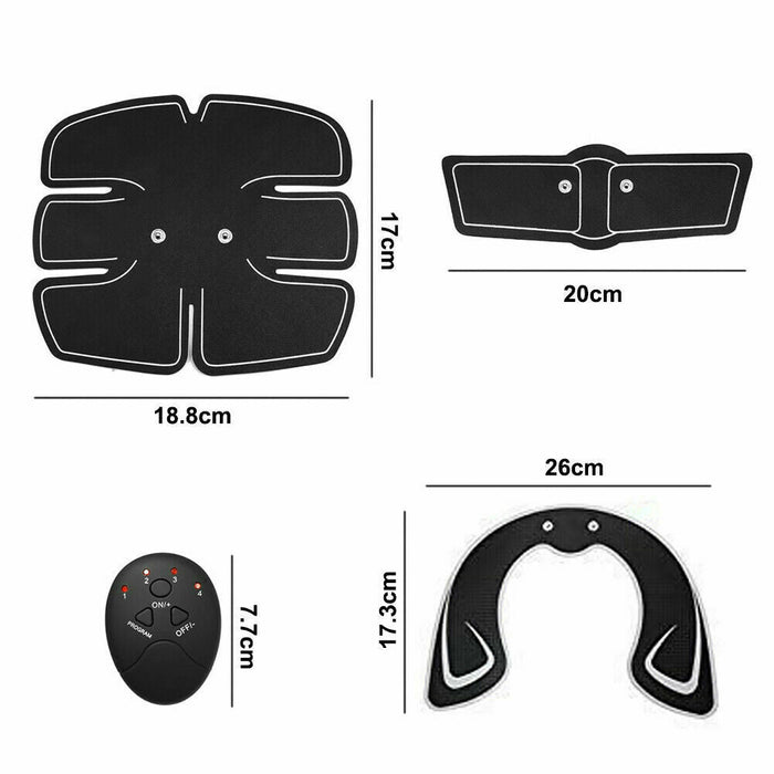 EMS Muscle Stimulator Training Gear ABS Ultimate Hip Trainer Body Exercise