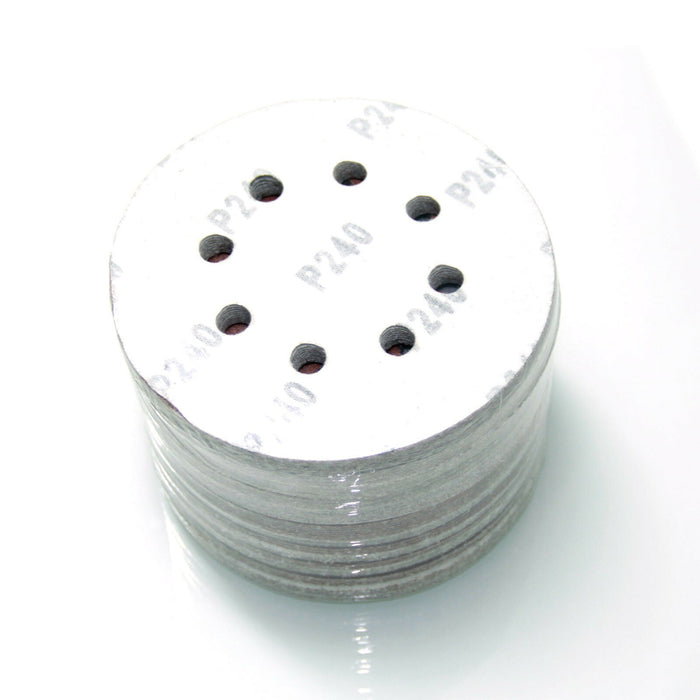 100pcs 125mm 5" Sanding Discs 60 80 100 120 240 Mixed Grit Orbital Sander Pads