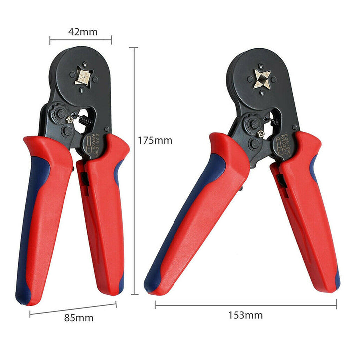 1200PC Ferrule Crimper Electrical Terminals Bootlace 0.25-10mm2 Cord End Ratchet