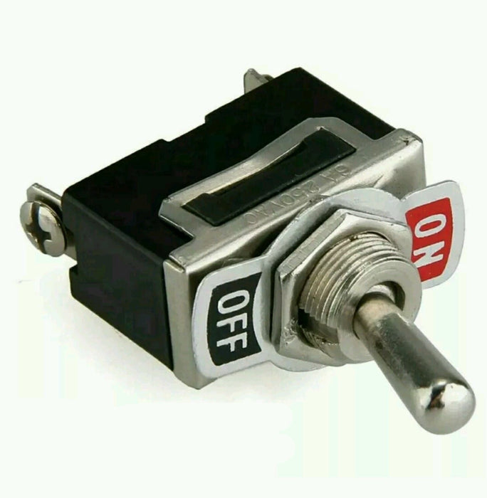 1 x 12V Heavy Duty Toggle Flick Switch ON/OFF Car Dash Light Metal SPST 12 Volt
