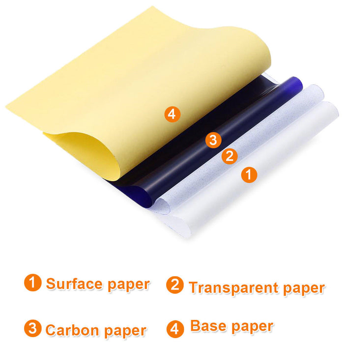 100x Tattoo Transfer Paper