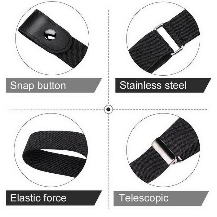 Buckle-free Elastic Comfortable Invisible Belt No Bulge Hassle
