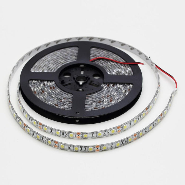 5M Warm White 5050 12V Led Strip Light with Power Adapter
