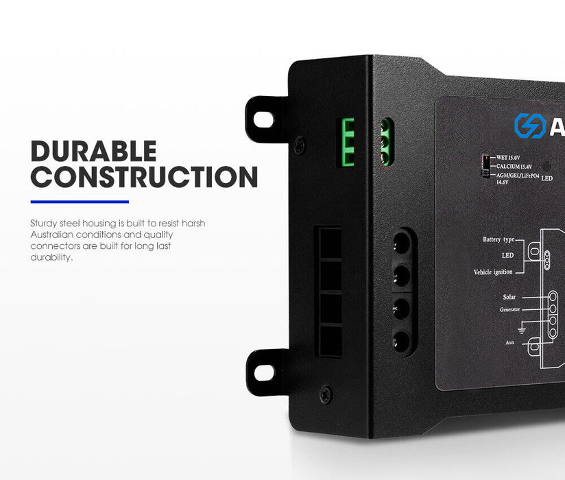 ATEM POWER Smart Hub Dual Battery System Fit DC to DC Chargers