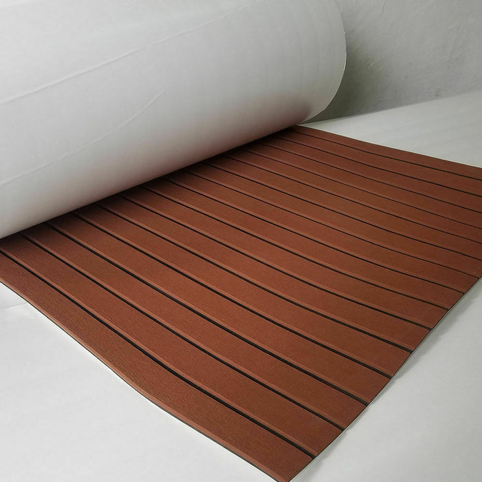 90x240cm EVA Foam Teak Sheet Boat Decking Faux Marine Floor Board