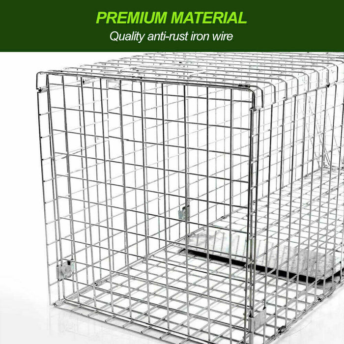 94 x 34 x 37cm Animal Trap Live Catch Possum Fox Rat