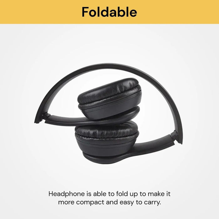 Wireless Bluetooth Over-Ear Headphones with Noise Cancelling & Deep Bass