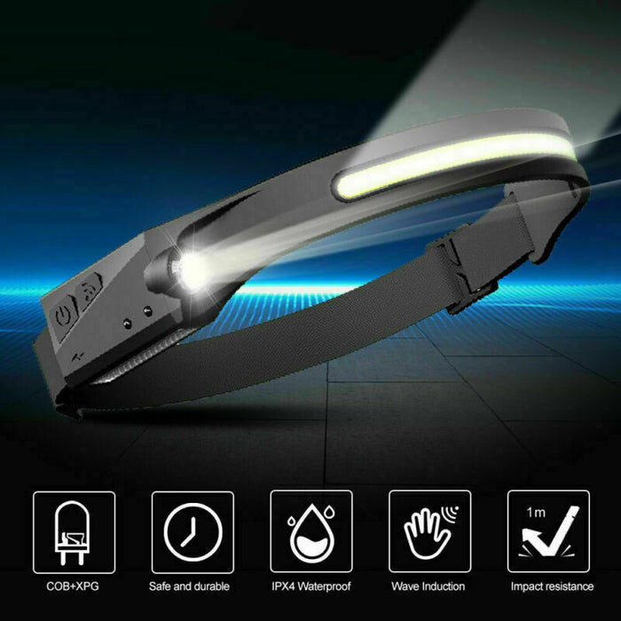 LED Head Torch Headlight Headlamp