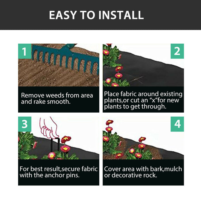Weedmat - 2M x 30M Weed Control Mat